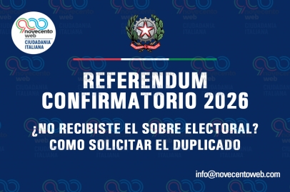 Cómo solicitar el duplicado del sobre electoral para poder votar en el referendum confirmatorio 2026